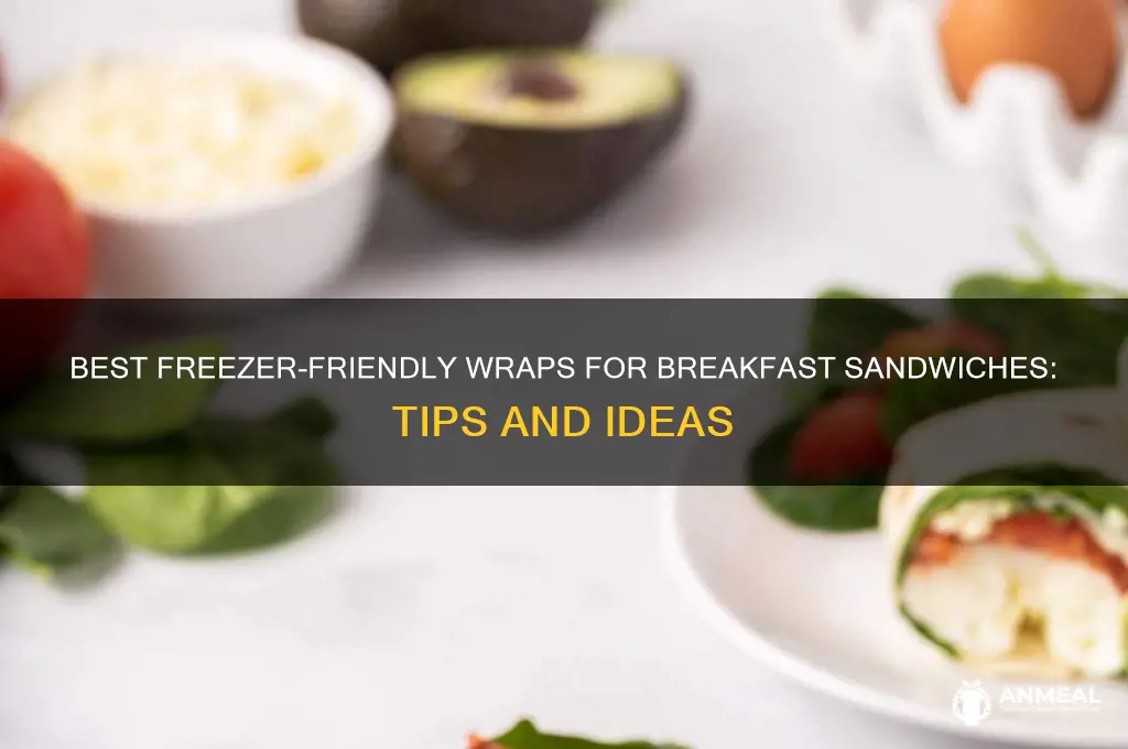 what to wrap breakfast sandwiches in to freeze