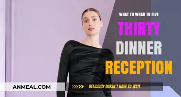 Elegant Attire Guide for a 5:30 PM Dinner Reception