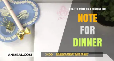 Thoughtful Hostess Gift Note Ideas for Your Next Dinner Invitation