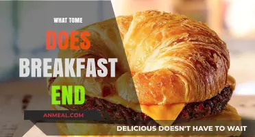 When Does Breakfast End? Exploring Morning Meal Timing Traditions