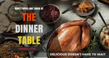 Breaking Bread, Not Boundaries: Navigating Taboo Dinner Table Topics