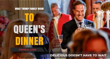 Trump Family's Fashion Choices at the Queen's Dinner: A Style Analysis