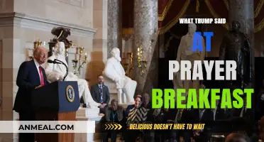 Trump's Remarks at the National Prayer Breakfast: Faith, Politics, and Unity