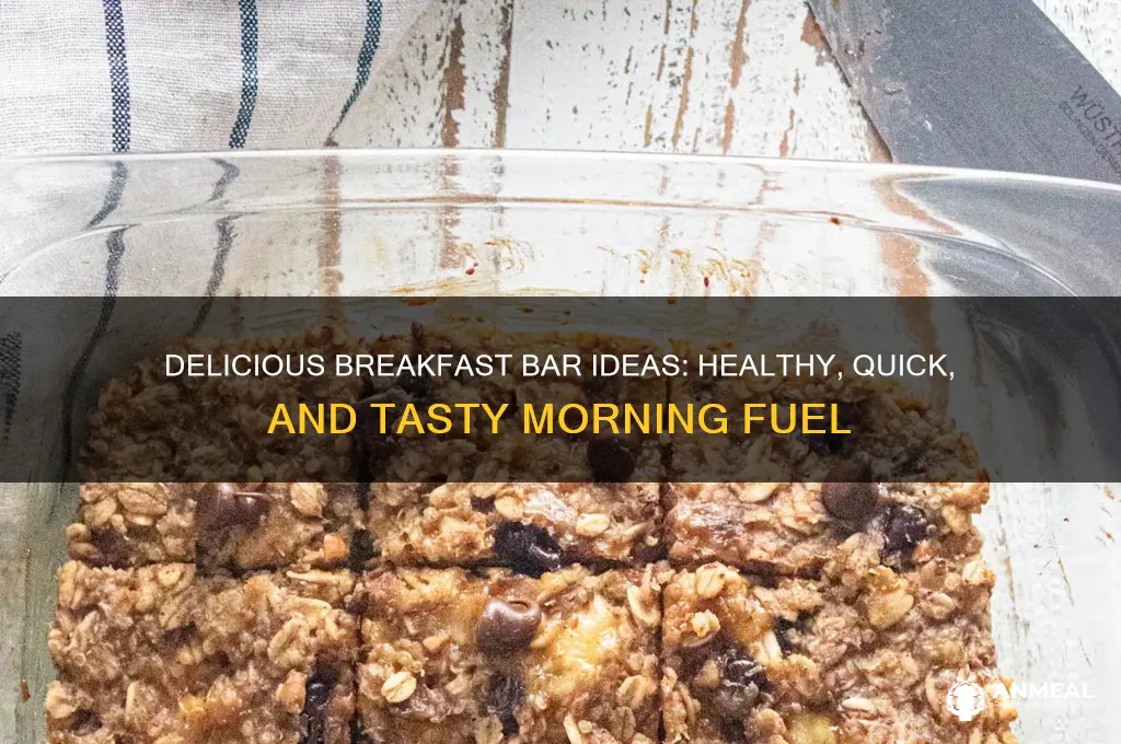 what type food for breakfast bar
