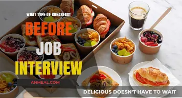Fuel Your Confidence: Best Breakfast Choices Before a Job Interview
