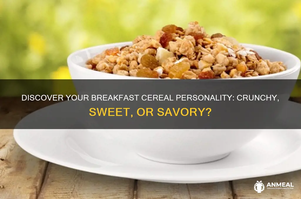 what type of breakfast cereal are you