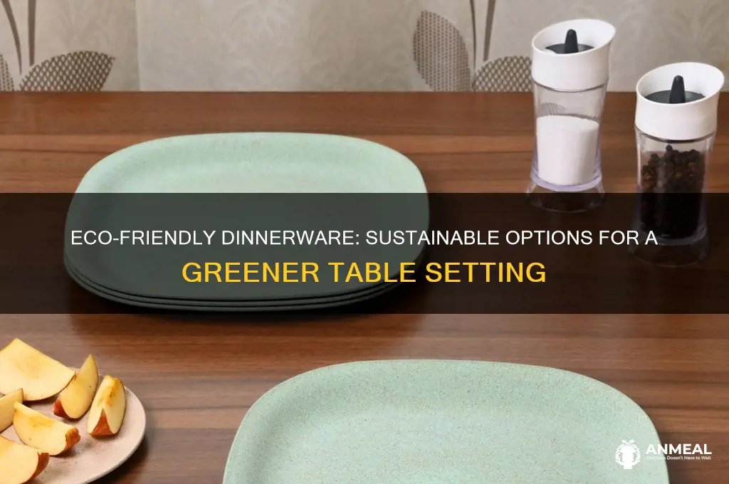 what type of dinner ware is sustainable