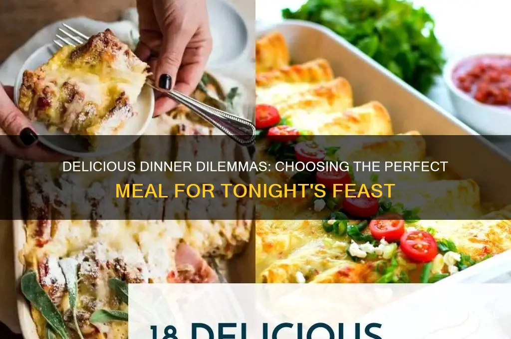 what type of food do i want for dinner