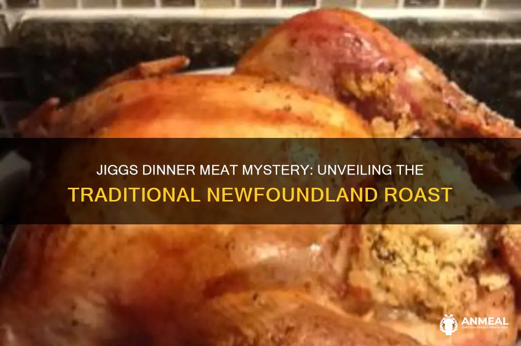 what type of meat is used in a jiggs dinner