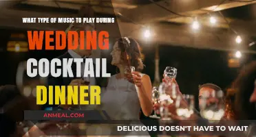 Perfect Wedding Cocktail Dinner Music: Setting the Right Mood and Tone