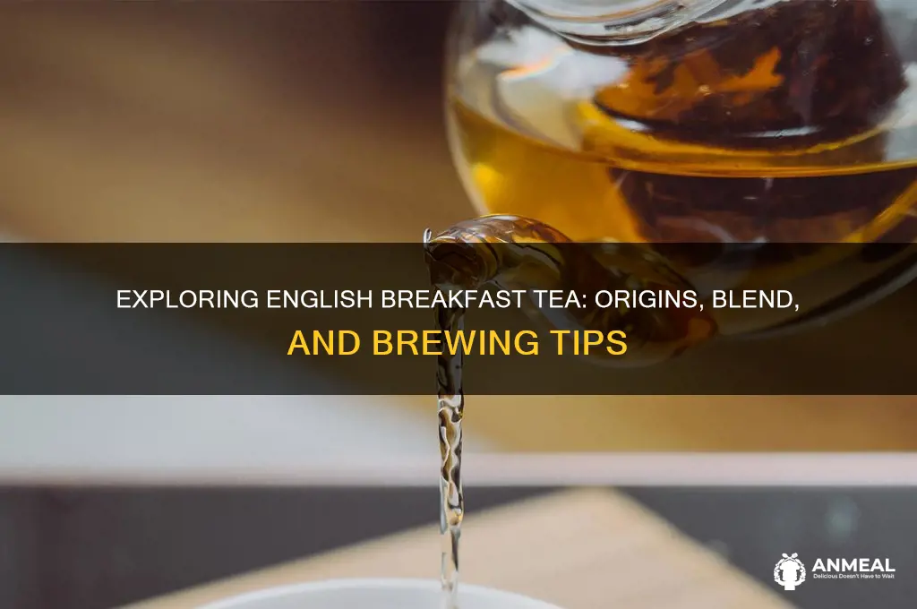 what type of tea is english breakfast tea