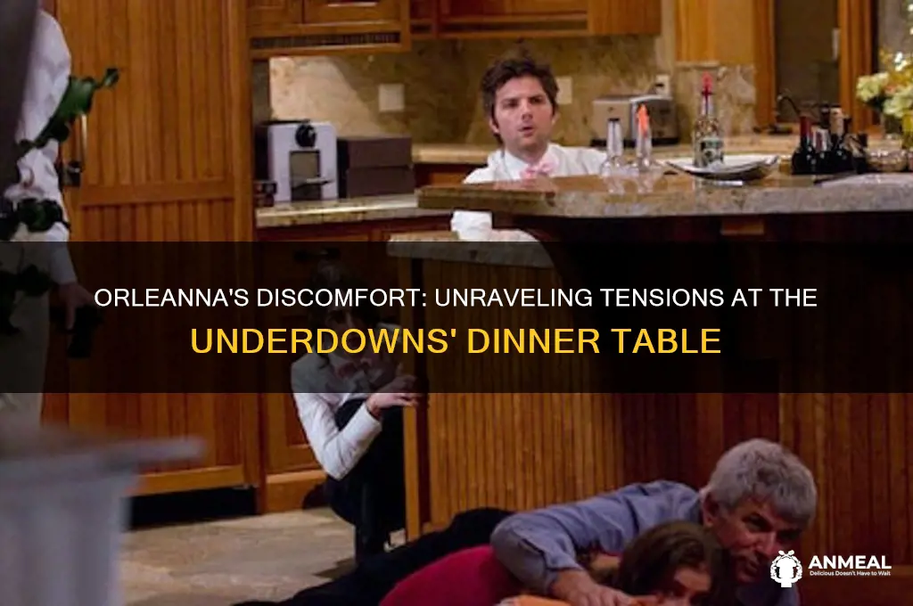 what upsets orleanna at the dinner with the underdowns