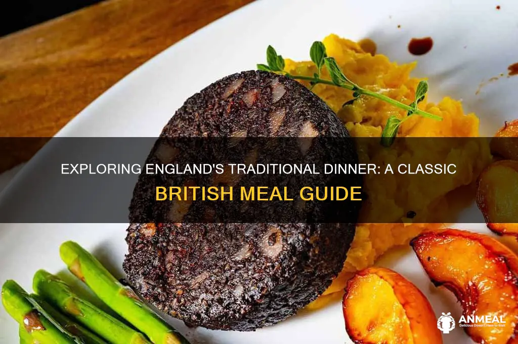what us the typical dinner in england
