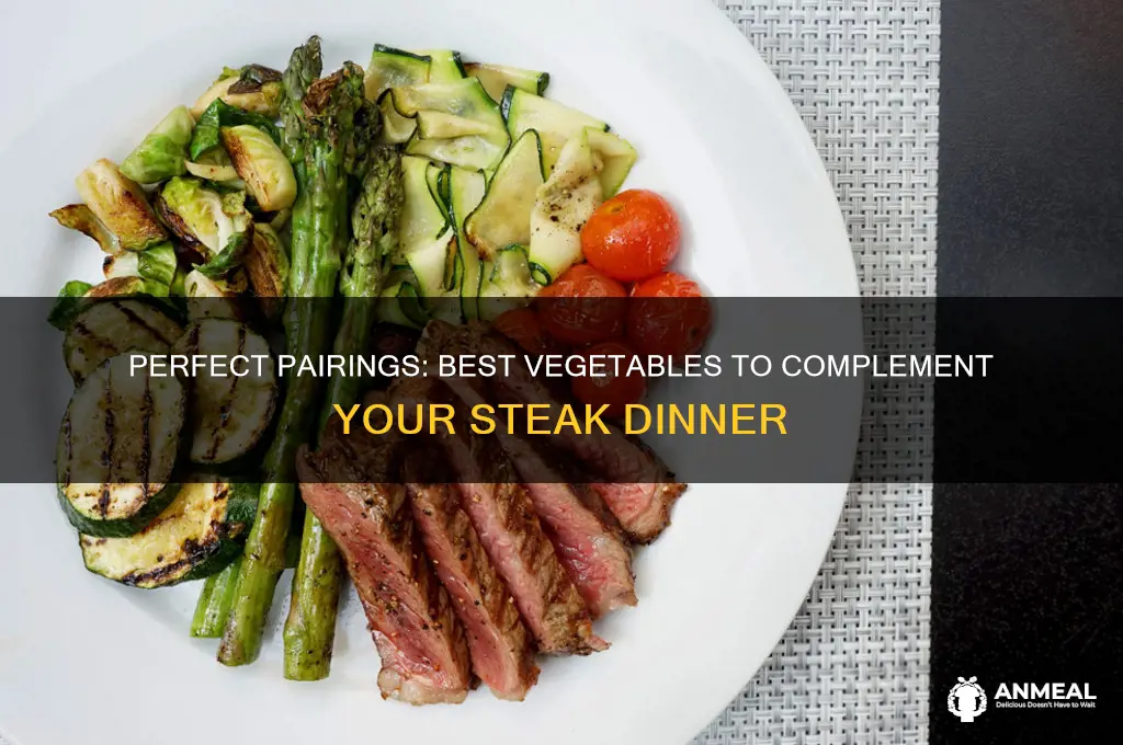 what vegatable goes with steak dinner