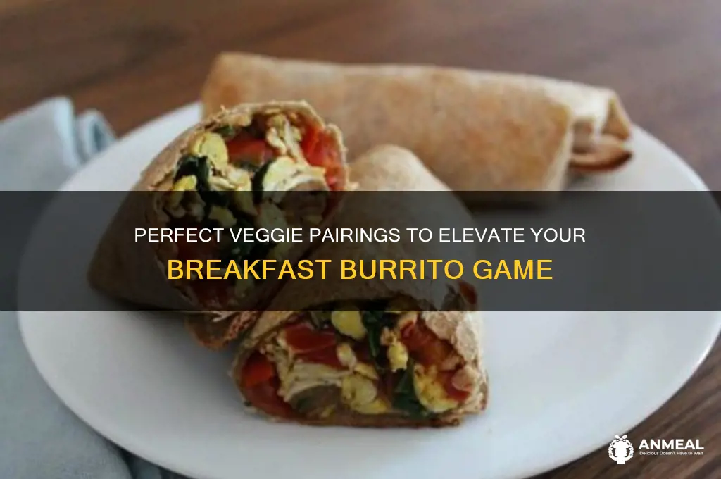 what vegetables go with breakfast burritos