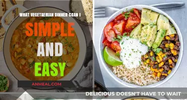 Quick Vegetarian Dinner Ideas: Simple, Easy, and Delicious Recipes