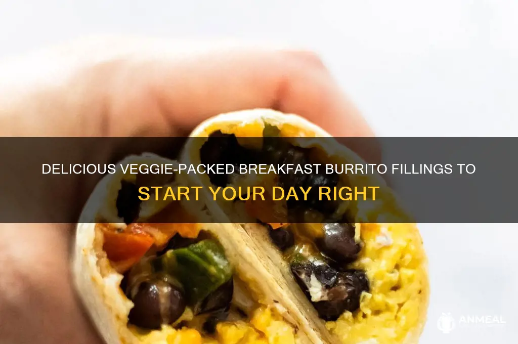 what veggies are in a breakfast burrito