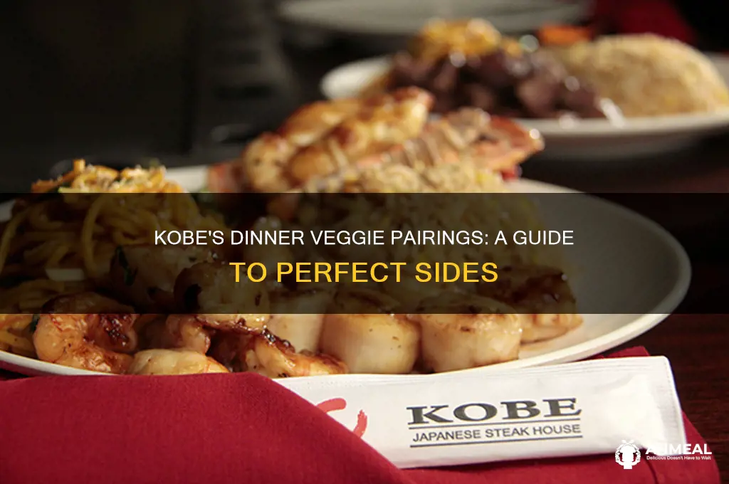 what veggies come with kobe
