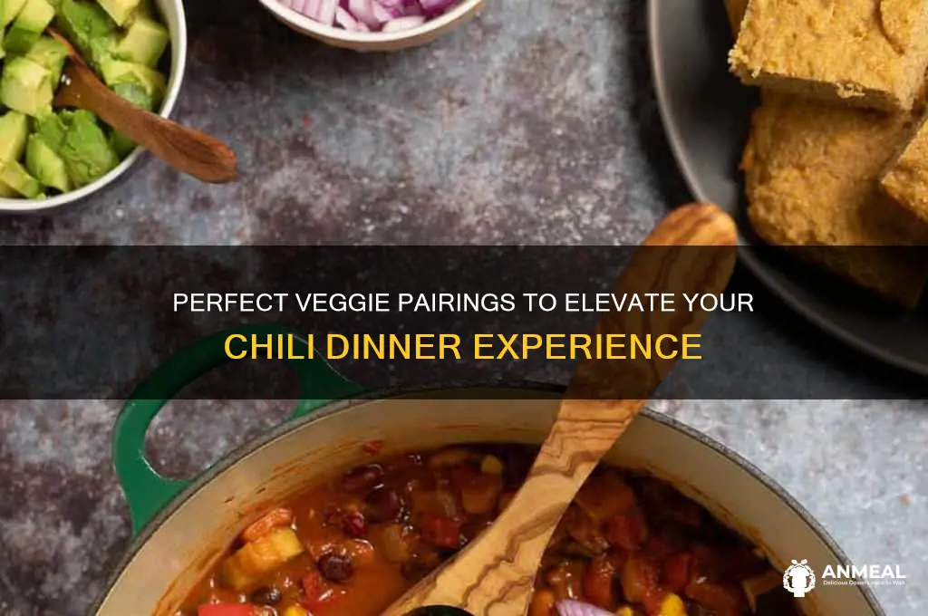 what veggies go with chili dinner