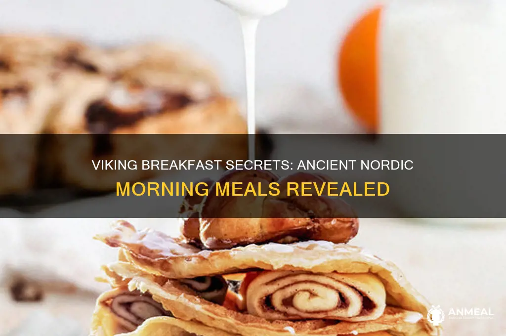what vikings had for breakfast