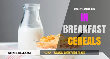 Essential Vitamins in Breakfast Cereals: Unlocking Nutritional Benefits for a Healthy Start