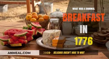 1776 Morning Meals: Exploring Colonial America's Typical Breakfast Fare