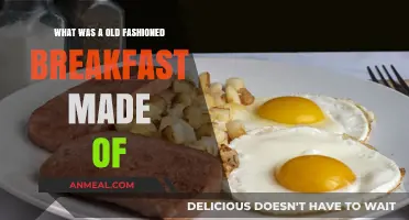 Reviving Tradition: Ingredients of a Classic Old-Fashioned Breakfast