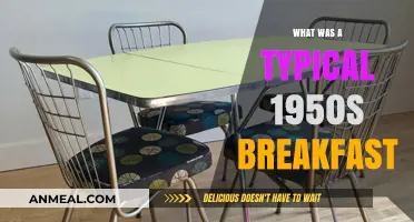 Nostalgic 1950s Breakfast: Classic Morning Meals from the Atomic Age