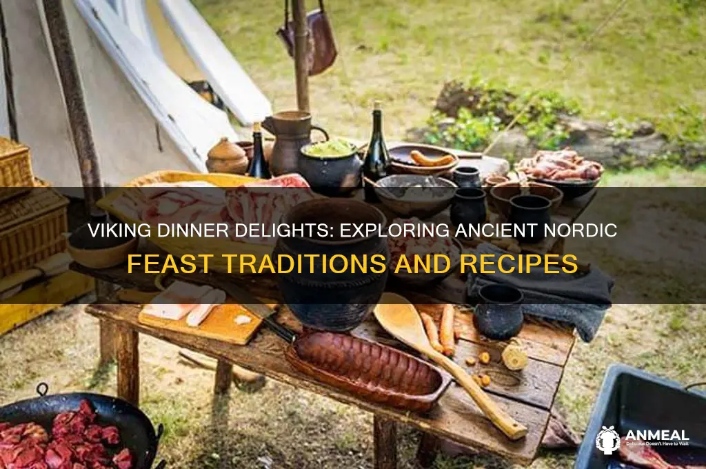 what was a viking dinner like