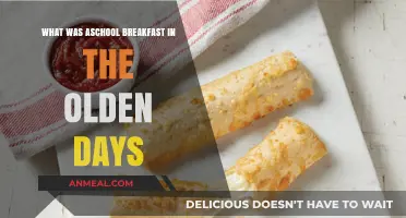 Nostalgic School Breakfasts: A Glimpse into Olden-Day Mornings