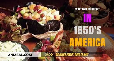 1850s American Breakfast: A Glimpse into Morning Meals of the Past