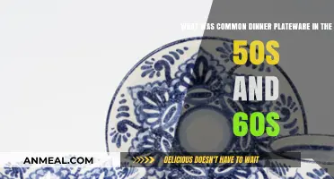 Retro Dining Essentials: 1950s and 1960s Dinner Plateware Trends