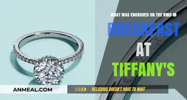 Unveiling the Engraving: The Secret Message on Holly's Ring in Breakfast at Tiffany's