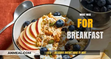 What Was For Breakfast: Exploring Morning Meals and Memories