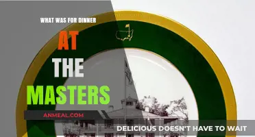 Masters Dinner Secrets: Unveiling Augusta's Exclusive Culinary Traditions