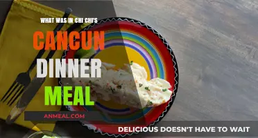 Chi Chi's Cancun Dinner: Unveiling the Delicious Meal Details