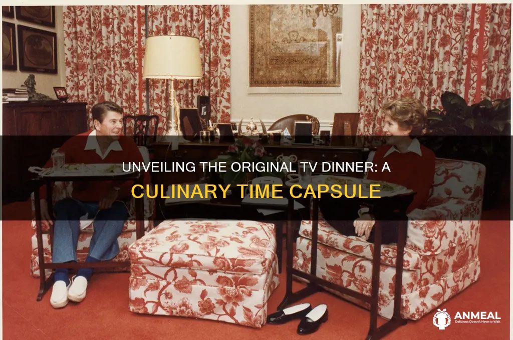 what was in the first tv dinner