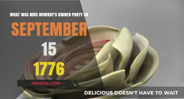 Mrs. Murray's Historic Dinner Party: September 15, 1776 Unveiled