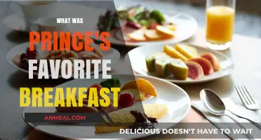 Prince's Morning Ritual: Unveiling His Favorite Breakfast Delights
