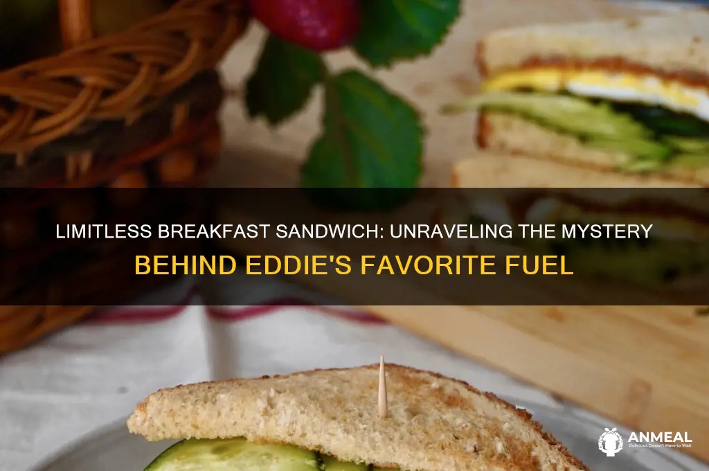 what was that breakfast sandwich in limitless