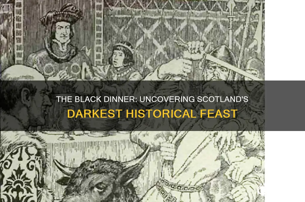 what was the black dinner