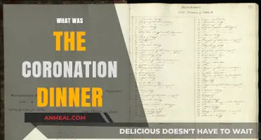 The Royal Feast: Unveiling the Coronation Dinner's Historic Menu
