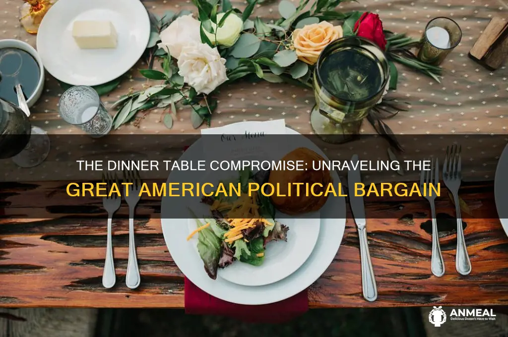 what was the dinner table compromise