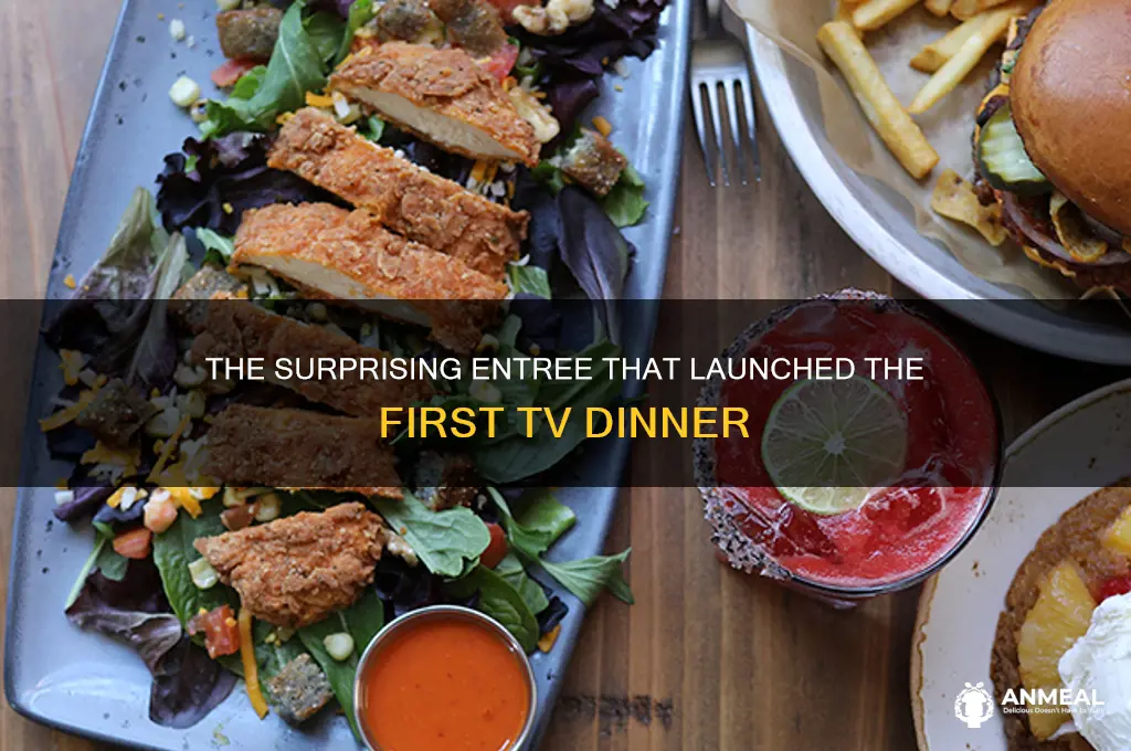 what was the entre for the very first tv dinner