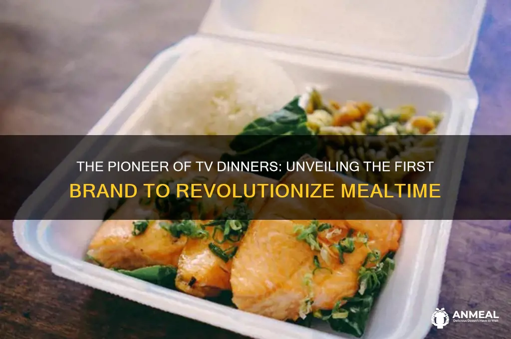 what was the first tv dinner brand come out
