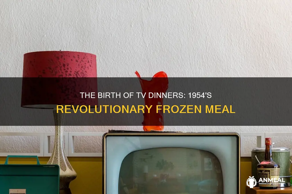 what was the first tv dinner in 1954