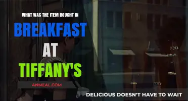 The Iconic Breakfast at Tiffany's Purchase: Unveiling Holly's Breakfast Choice