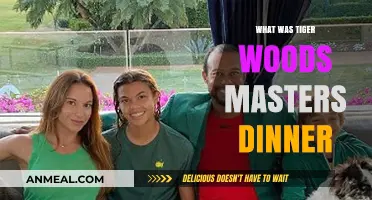 Tiger Woods' Masters Champions Dinner: Menu, Tradition, and Legacy