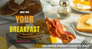 What Was Your Breakfast? Sharing Morning Meal Ideas and Stories