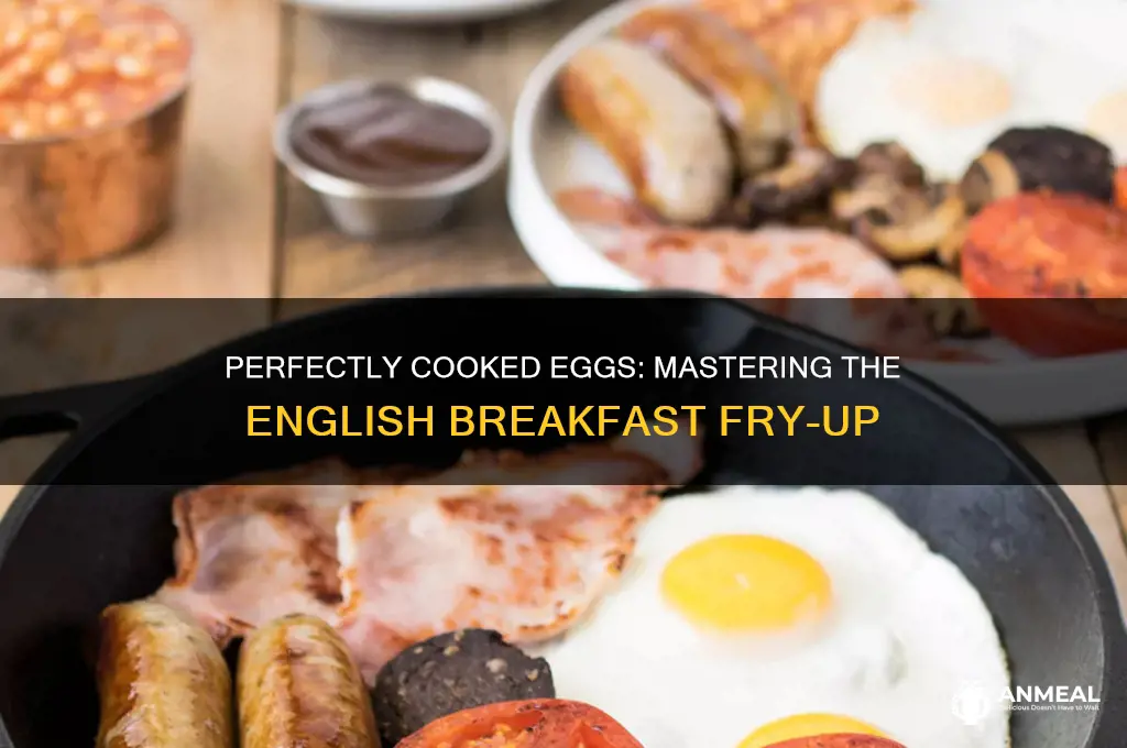 what way donyou cook wggs for english breakfast